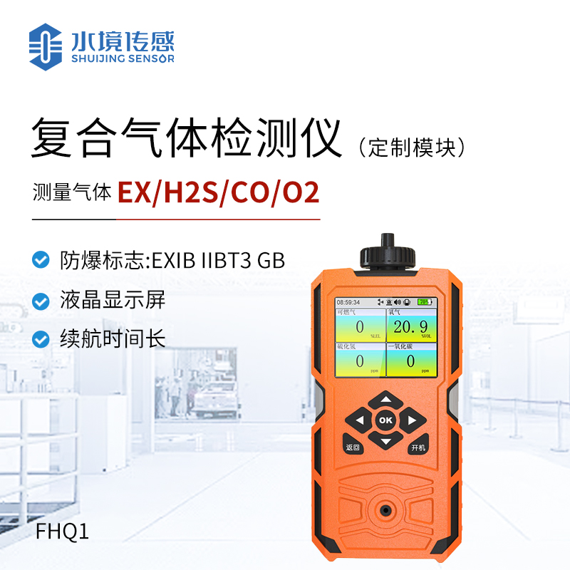一機頂四臺！四合一氣體檢測儀開啟便捷檢測時代