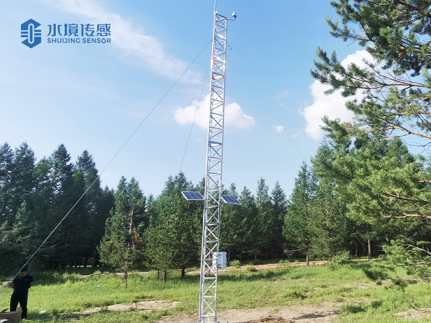 河北承德圍場縣塞罕壩機(jī)械林安裝場北斗自動(dòng)氣象站
