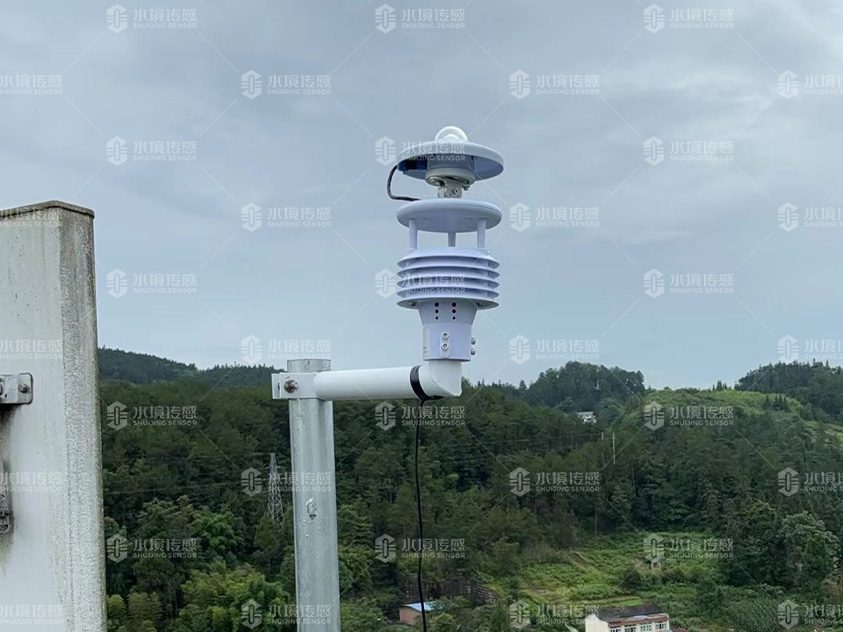 水境傳感  重慶某地安裝微氣象儀成功